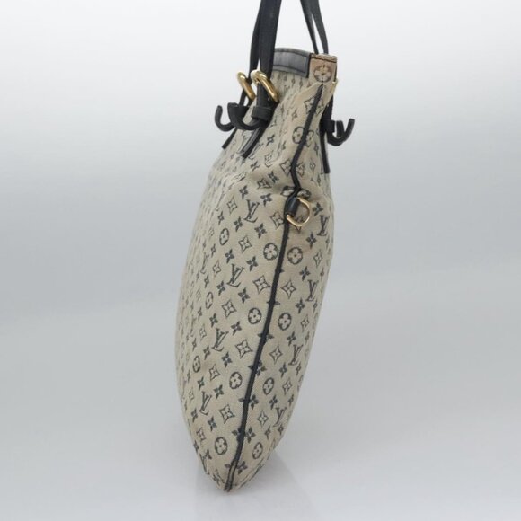 LOUIS VUITTON Monogram Mini Françoise Tote Bag 2way Blue M92208 LV Auth MY037 - Picture 5 of 16